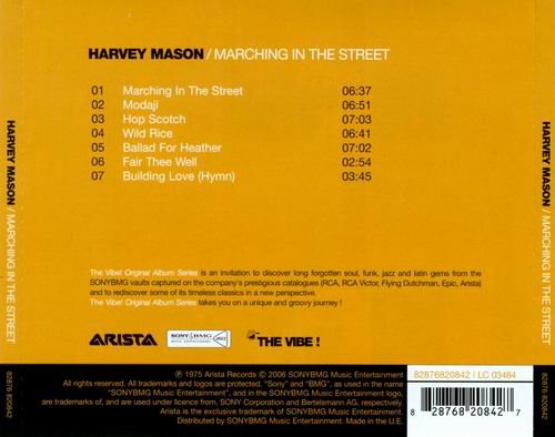 Harvey Mason - Marching In The Street (1975) CD Rip