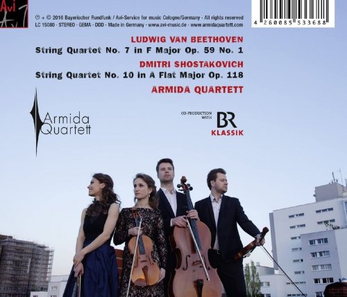 Armida Quartett - Beethoven . Shostakovich (2016) [Hi-Res]