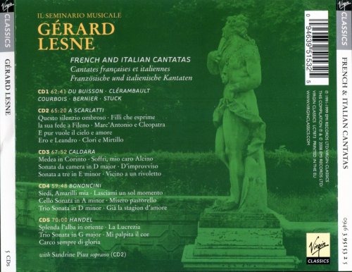Gerard Lesne, Il Seminario Musicale - Cantatas (5CD) (2008)