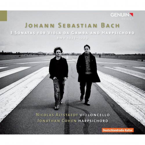 Nicolas Altstaedt & Jonathan Cohen - Bach, J S: Viola da Gamba Sonatas Nos. 1-3, BWV1027-1029 (2014)