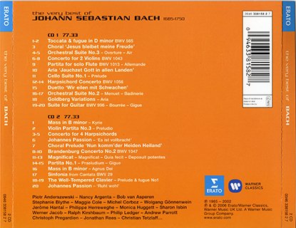 VA - J. S. Bach: The Very Best Of Bach (2006)