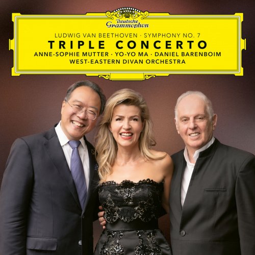 Anne-Sophie Mutter, Yo-Yo Ma, West-Eastern Divan Orchestra & Daniel Barenboim - Beethoven: Triple Concerto & Symphony No. 7 (2020) [Hi-Res]