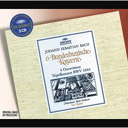 Karl Richter - Bach: 6 Brandenburg Concertos; 4 Ouvertures; Tripel Concerto BWV 1044 (2005)