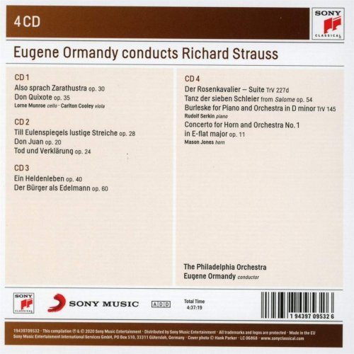 Eugene Ormandy - Eugene Ormandy Conducts Richard Strauss (2020)