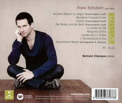 Bertrand Chamayou - Franz Schubert (2014) [Hi-Res]