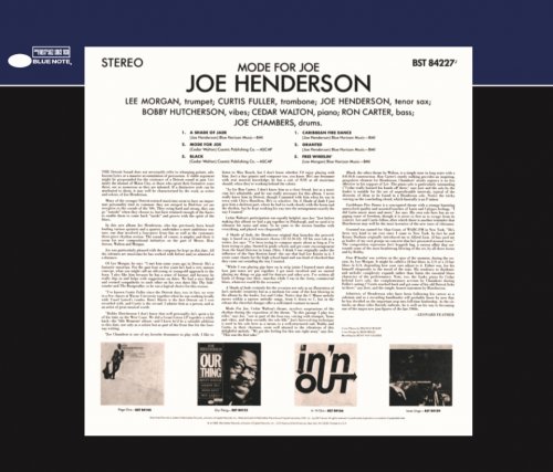 Joe Henderson - Mode For Joe (1966) [2013] Hi-Res