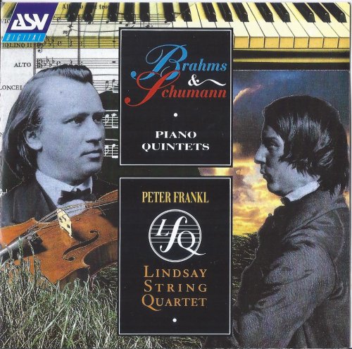 Peter Frankl, The Lindsays - Brahms, Schumann: Piano Quintets (1990)