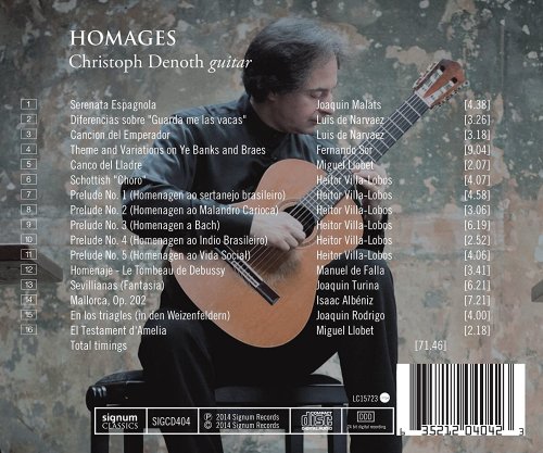 Christoph Denoth - Homages: A Musical Dedication (2014) [Hi-Res]