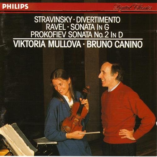 Viktoria Mullova, Bruno Canino - Ravel, Prokofiev: Violin Sonatas, Stravinsky: Divertimento (1990)