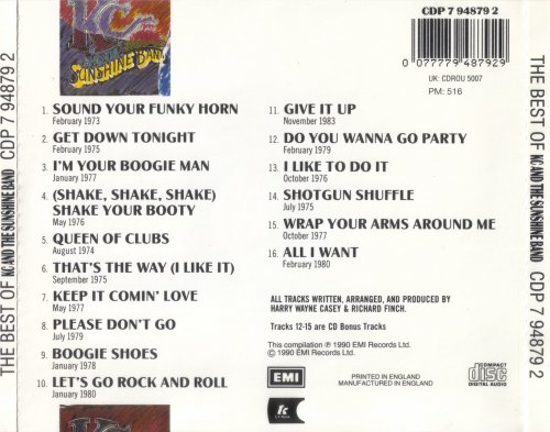 KC & The Sunshine Band - The Best of Kc and the Sunshine Band (1990)