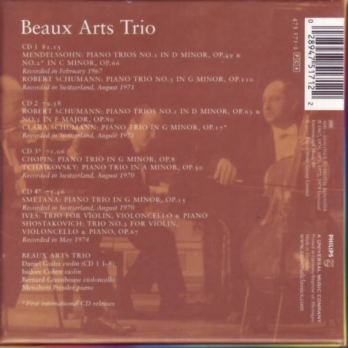 Beaux Arts Trio - Philips Recordings 1967-1974 (2003)