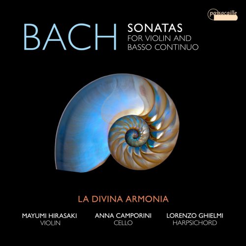 Lorenzo Ghielmi, Mayumi Hirasaki & Anna Camporini - Bach: Sonatas for Violin and Basso Continuo, BWV 1021-1024 (2020) [Hi-Res]