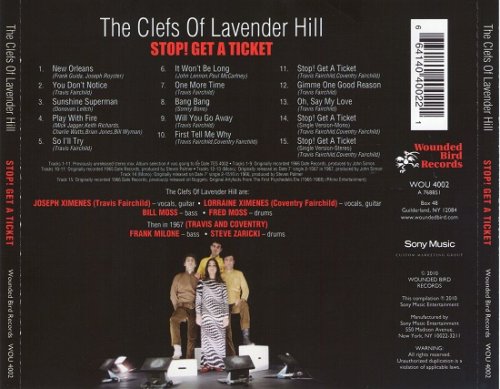 The Clefs Of Lavender Hill - Stop! Get A Ticket (Reissue) (1965-68/2010)