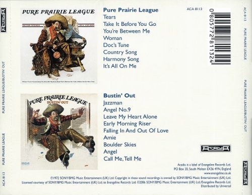 Pure Prairie League - Pure Prairie League / Bustin Out (Reissue) (1972/2006)