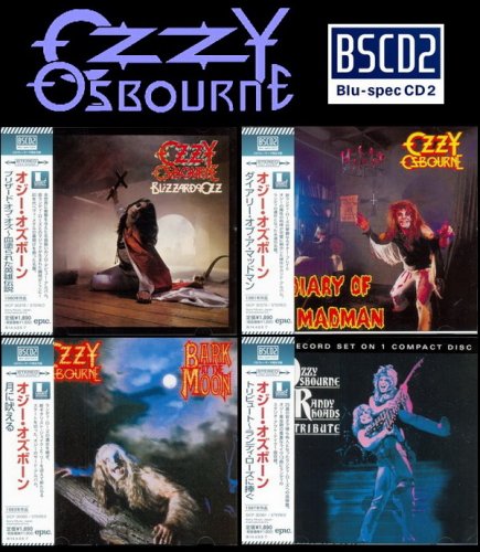 Ozzy Osbourne - 4 Blu-spec CD2 Albums Collection (2013) CD-Rip