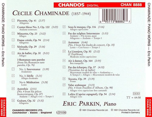 Eric Parkin - Chaminade: Works for Piano (1991)