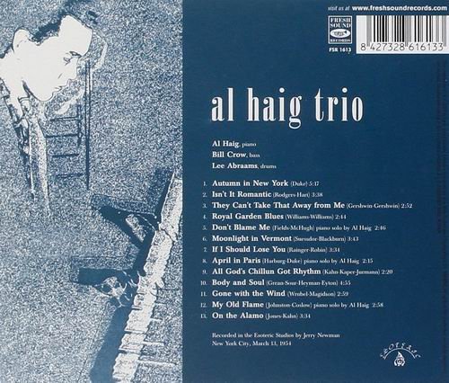 Al Haig - Al Haig Trio (2003)