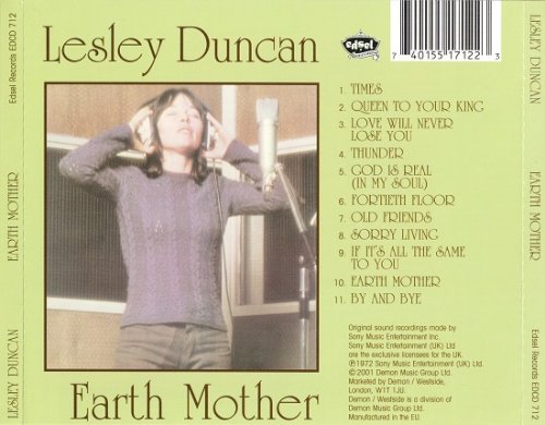 Lesley Duncan - Earth Mother (Reissue) (1972/2001)