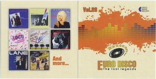 VA. - Euro Disco - The Lost Legends Vol.26-30 (2019) CD-Rip