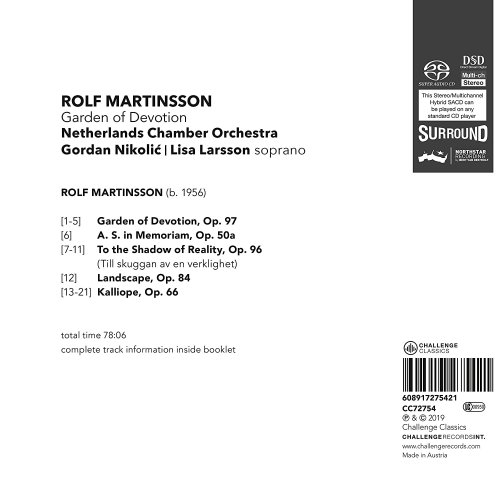 Lisa Larsson, Netherlands Chamber Orchestra, Gordan Nikolić - Rolf Martinsson: Garden of Devotion (2019) [Hi-Res]