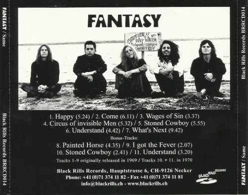 Fantasy - Fantasy (Reissue, Remastered) (1969-70/2006)