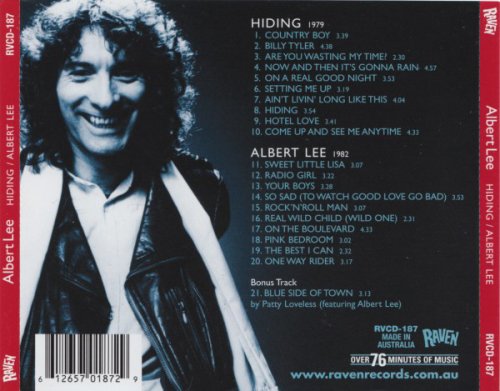 Albert Lee - Hiding / Albert Lee (Reissue) (1979-83/2003)