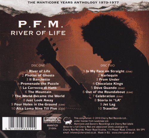 P.F.M. / Premiata Forneria Marconi - River of Life: The Manticore Years Anthology 1973-1977 (2010) CD-Rip