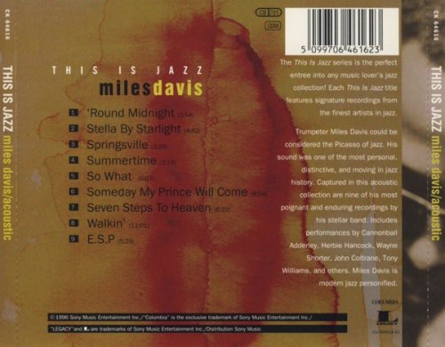 Miles Davis - This Is Jazz: Miles Davis Acoustic (1996)