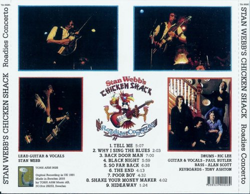 Chicken Shack - Roadies Concerto (Reissue, Remastered) (1981/2015)