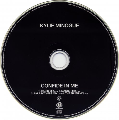 Kylie Minogue - Confide In Me (CD, Single) (1994)