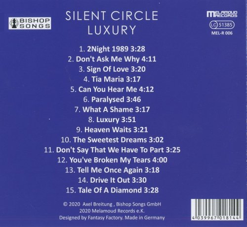 Silent Circle - Luxury (2020) CD-Rip