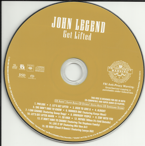 John Legend - Get Lifted (2004) [SACD]