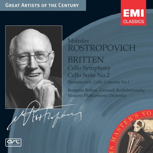 Mstislav Rostropovich - Britten: Cello Symphony, Cello Suite No.2 / Shostakovich: Cello Concerto No.1 (2004)