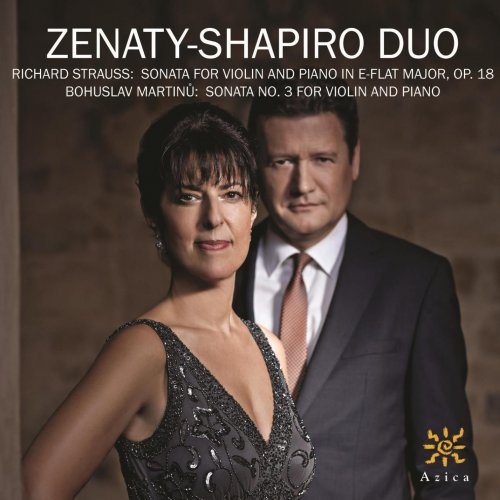 Ivan Ženatý, Sandra Shapiro - Strauss & Martinů: Violin Sonatas (2016) [Hi-Res]