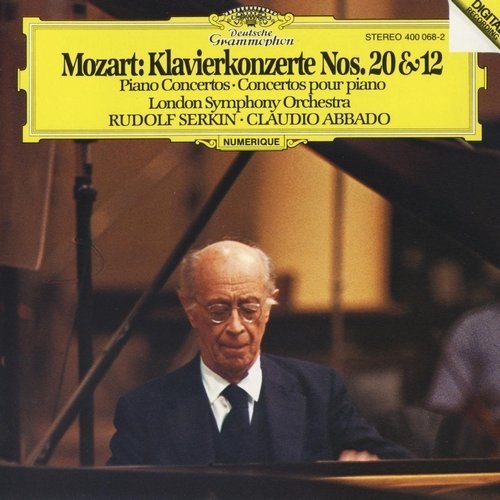 Rudolf Serkin, Claudio Abbado - Mozart: Piano Concertos Nos. 20 & 12 (1982)
