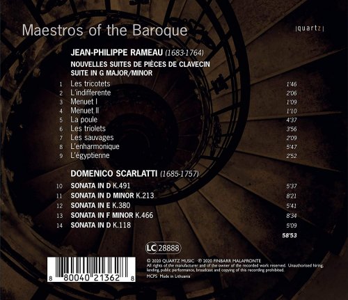 Finbarr Malafronte - Maestros of the Baroque (2020)