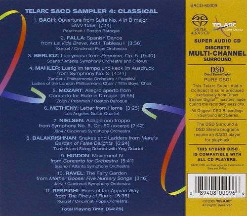 VA - Telarc Sacd Sampler 4: Classical (2005)