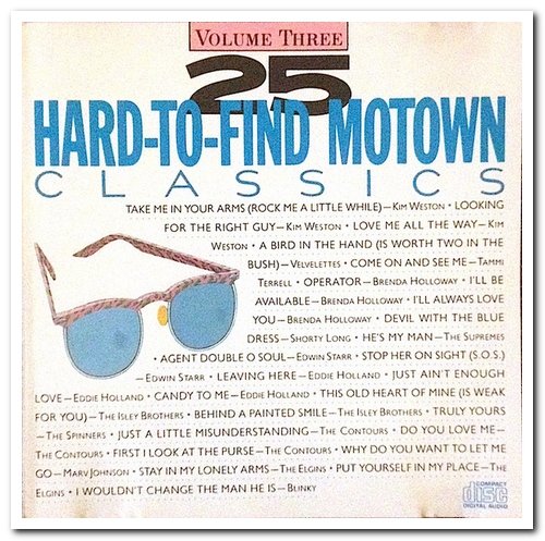 VA - 25 Hard-To-Find Motown Classics Volume III (1986)