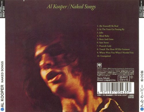 Al Kooper - Naked Songs (Japan Remastered) (1972/2005)