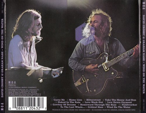 David Crosby & Graham Nash - Wind On The Water (Reissue) (1975/2000)