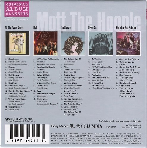 Mott The Hoople - Original Album Classics (5xCD Boxset) [2009] CD-Rip