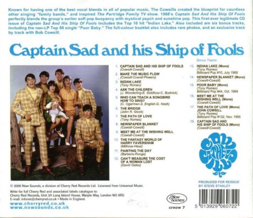 The Cowsills - Captain Sad And His Ship Of Fools (Reissue) (1968/2009)