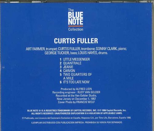 Curtis Fuller - Volume 3 (1957) [1998 The Blue Note Collection]