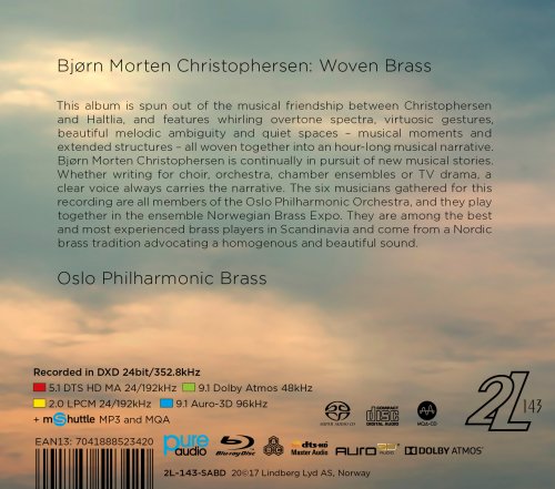 Oslo Philharmonic Brass - Bjørn Morten Christophersen: Woven Brass (2017) [DSD & Hi-Res]