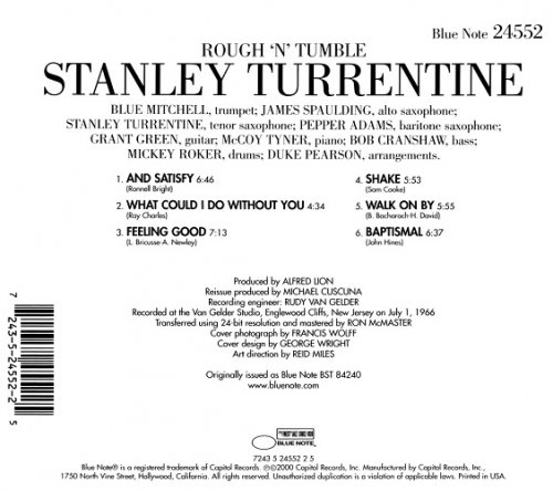 Stanley Turrentine - Rough 'N' Tumble (1966) [2000] CD-Rip