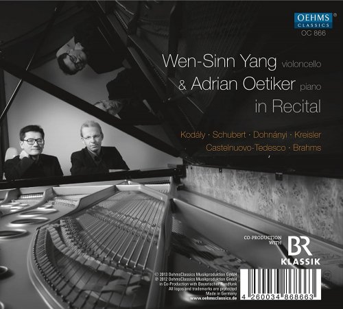 Wen-Sinn Yang - Recital for Cello & Piano (2013)