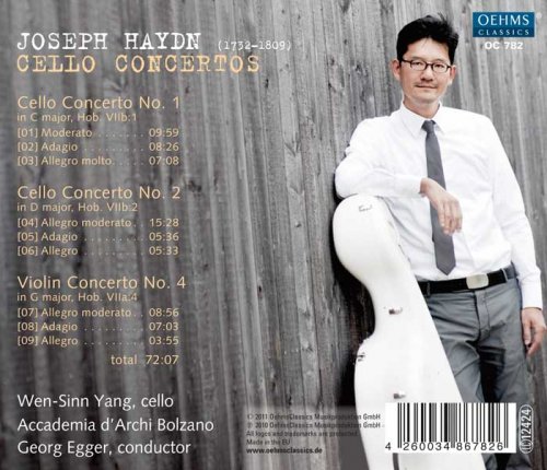 Wen-Sinn Yang - Haydn: Cello Concertos (2011)