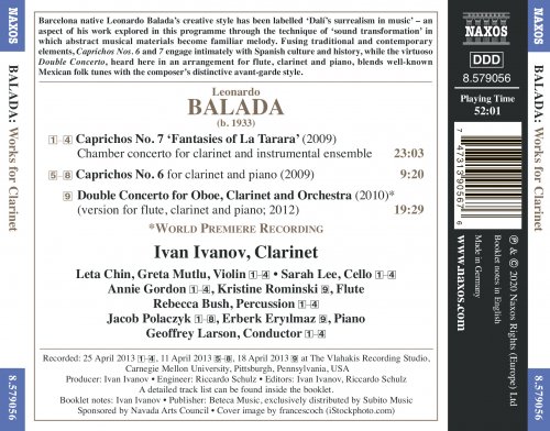 Ivan Ivanov - Balada: Caprichos Nos. 6 & 7 & Double Concerto (2020) [Hi-Res]