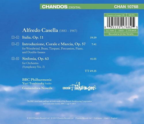 Gianandrea Noseda - Casella: Orchestral Music, Vol. 3 (2013)