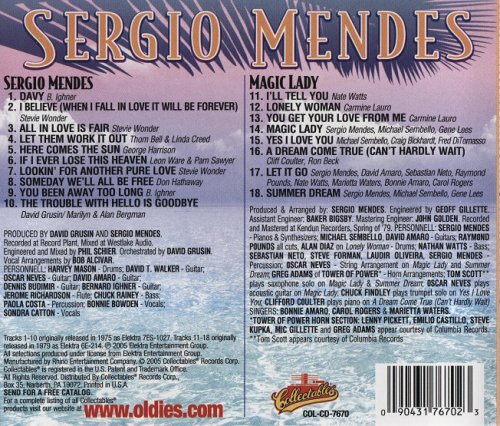 Sergio Mendes - Sergio Mendes `75 / Magic Lady `79 (2005)